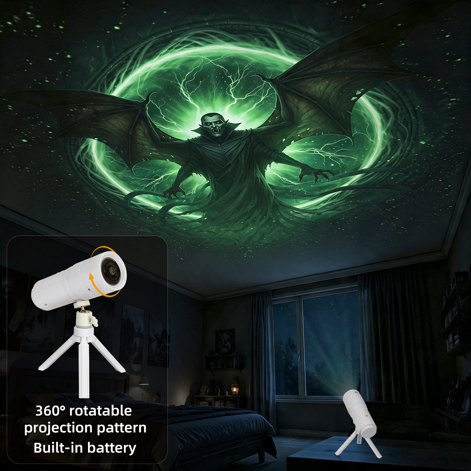 Halloween LED Projector Light